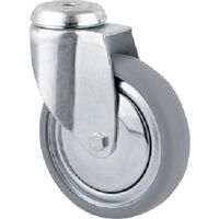テンテキャスター ボルト穴式キャスター”AGILA(タイヤ痕レスタイプ) φ100 自在式 2470DIK100P30-13 1個（直送品）