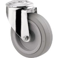 ボルト穴式キャスター"ALPHA(タイヤ痕レスタイプ・ステンレス金具) φ125 自在式 8470UFD125P30-13 1個（直送品）