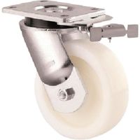 テンテキャスター 超重荷重用キャスターKAPPA(ナイロン車) φ160 自在式(方向ロック付) 9651TOO160P63 1個（直送品）