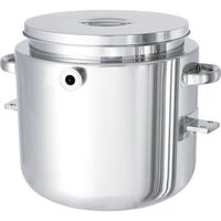 MONOVATE 日東 鏡板型ジャケット汎用容器 ブラケット付 60L DT-ST-J-BRK-43 1個 364-1094（直送品）