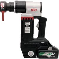 TONE コードレス 充電ナットランナー 最大締付トルク2100N・m CNB210 1台 430-5755（直送品）