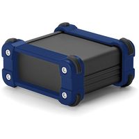 タカチ電機工業 タカチ コーナーガード付アルミケースアルミパネルタイプ EXP30-14-32BN 1台 531-7775（直送品）