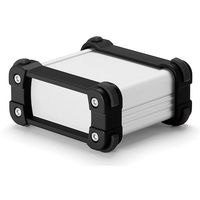 タカチ電機工業 タカチ コーナーガード付アルミケース EMCシールドタイプ EXPE30-14-25SB 1台 531-6858（直送品）