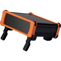 タカチ電機工業 タカチ チルトレッグ付アルミケース EXPT24-9-17BO 1台 531-7735（直送品）