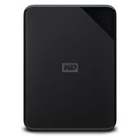 HDD (ハードディスク) 外付け ポータブル 1TB ブラック ELP