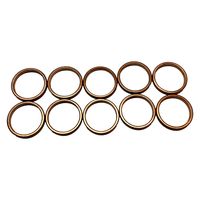 ALBA エキゾーストマフラーガスケット(10個入) EGM-08 1袋（直送品）