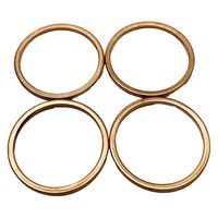 ALBA エキゾーストマフラーガスケット(4個入) EGM-25-4 1袋（直送品）