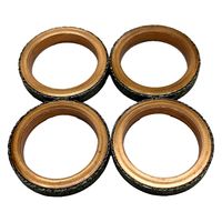 ALBA エキゾーストマフラーガスケット(4個入) EGM-59-4 1袋（直送品）