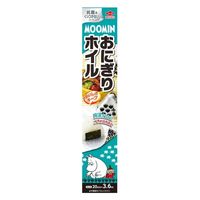 おにぎりホイル ムーミン 北欧柄 20cm×3.6m 抗菌 2層構造でべちゃつかない 日本製 1本 東洋アルミエコープロダクツ