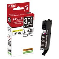 ジット キヤノン（Canon）用 リサイクルインク JIT-C301B ブラック顔料 BCI-301BK対応 1個