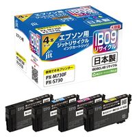 ジット エプソン（EPSON）用 リサイクルインク JIT-EIB094PB 4色パック IB09CL4B対応 1個