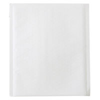 【クッション付封筒】緩衝材付宅配ペーパーバッグ W240×H275mm 白 1袋（10枚入）ヘッズ MWH-TBP2