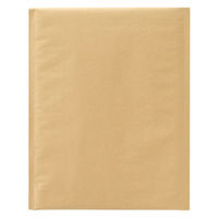 【クッション付封筒】緩衝材付宅配ペーパーバッグ W290×H360mm 茶 1袋（10枚入）ヘッズ MKR-TBP1