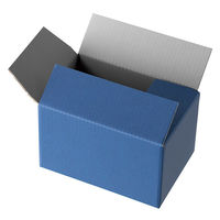 【60サイズ】ヘッズ 無地ツートーン撥水宅配BOX-4 MTN-HCT4 W216×D146×H142mm 1梱包（10枚入）