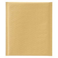 【クッション付封筒】緩衝材付宅配ペーパーバッグ W240×H275mm 茶 1セット（100枚）ヘッズ MKR-TBP2