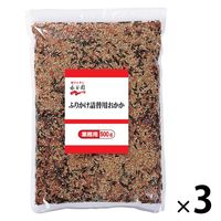 永谷園 業務用 ふりかけ詰替用 おかか 500g 1セット（1袋×3）