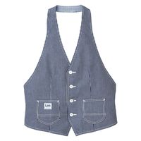 ボンマックス Leeベスト ホワイト×ブルー XS LCV19003-18-XS 1枚（直送品）