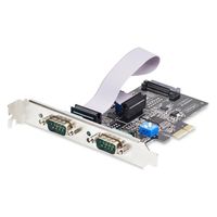 Startech.com シリアルカード PCI Expres x1 2ポート 2S232422485-PC-CARD 1個