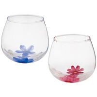 山勝 美濃陶苑 ゆらりグラスペアA FY-3003A 1個（直送品）