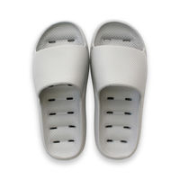 ストロング 防水 やわらかEVAサンダル M グレー 10-7-011 1足