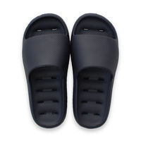 ストロング 防水 やわらかEVAサンダル L ネイビー 10-7-121 1セット(1足×3)