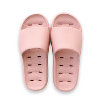 ストロング 防水 やわらかEVAサンダル M ピンク 10-7-011 1足