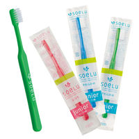 歯ブラシ ソエル歯ブラシ ケース ジュニア/ふつう 7401616 1箱(60本入) フィード