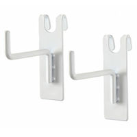 ユノックス ワイヤーネット用フックPE塗装50mm 1セット（1袋10本入）