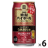 焼酎ハイボール 宝酒造 立石宇ち多゛のうめ割り風 350ml 缶 6本