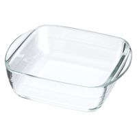 武田コーポレーション 耐熱ガラスグリルプレート 1600mlスクエア DCGGP-SQ1600 1箱(8個入)（直送品）