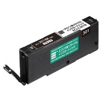 エコリカ キヤノン（Canon）用 リサイクルインク ECI-C301B ブラック BCI-301BK対応 1個