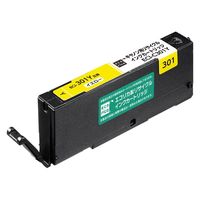 エコリカ キヤノン（Canon）用 リサイクルインク ECI-C301Y イエロー BCI-301Y対応 1個