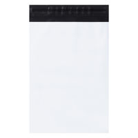 【宅配袋】アスクル 現場のチカラ ビニール宅配袋 白 小サイズ 封かんシール・開封ミシン目付 1セット（10枚入×5） オリジナル