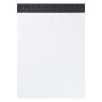 【宅配袋】アスクル 現場のチカラ ビニール宅配袋 白 特大サイズ 封かんシール・開封ミシン目付 1パック（10枚入） オリジナル