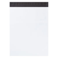 【宅配袋】アスクル 現場のチカラ ビニール宅配袋 白 特大・マチ広サイズ 封かんシール・開封ミシン目付 1セット（100枚入×5） オリジナル