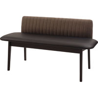 東谷 ROOM ESSENCE 背付ベンチ 幅1180mm ブラック JPC-152BK 1台（直送品）