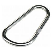 杉野工業 スチールカラビナ/#2322 105120100 1セット(1個×3)