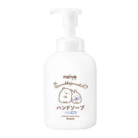 ナイーブ 薬用植物性 泡ハンドソープ ポンプ 自然でやさしい桃の香り 本体 500ml 1個 すみっコぐらし クラシエ【泡タイプ】