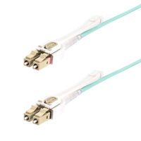 Startech.com OM4マルチモード光ファイバーケーブル/5m/LC-LC