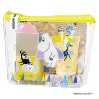 ムーミン ポーチセット（グレープフルーツ） ミニハンドソープ + ミニハンドクリーム ギフト グローバルプロダクトプランニング