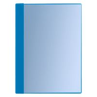 プラス クリアファイル 通知表ファイル A4 6ポケット タテ入れ ブルー 79871 1冊