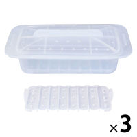 ワールド・クリエイト シリコーンスチーマー デュエ クリア 60058 1セット(3個)