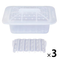 ワールド・クリエイト シリコーンスチーマー ウノ クリア 60059 1セット（3個）