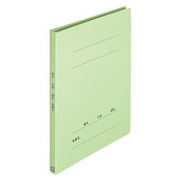 プラス 紙製ファイル フラットファイル ねんくみなまえ A4 タテ グリーン 79586 1箱(1袋(10冊入)×10)
