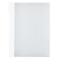 プラス クリアファイル 通知表ファイル A4 12ポケットヨコ入れ ホワイト 79927 1箱(1袋(10冊入)×10)