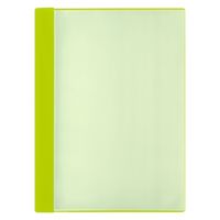 プラス クリアファイル 通知表ファイル A4 6ポケット タテ入れ グリーン 79873 1袋(10冊入)