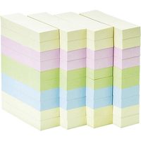 ジョインテックス ふせん75×25mm混色 100枚×40冊 P510J-M-40 1箱