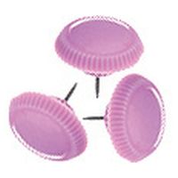 ベロス カラー画鋲 うす紫 D-1284P 1個(20本)