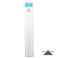 TTC アクリル 三角棒 5mm 4本入 40-0009 1個