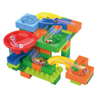 池田工業社 ころころビー玉コースター108PCS 学童 幼保 知育 ブロック 850 1個